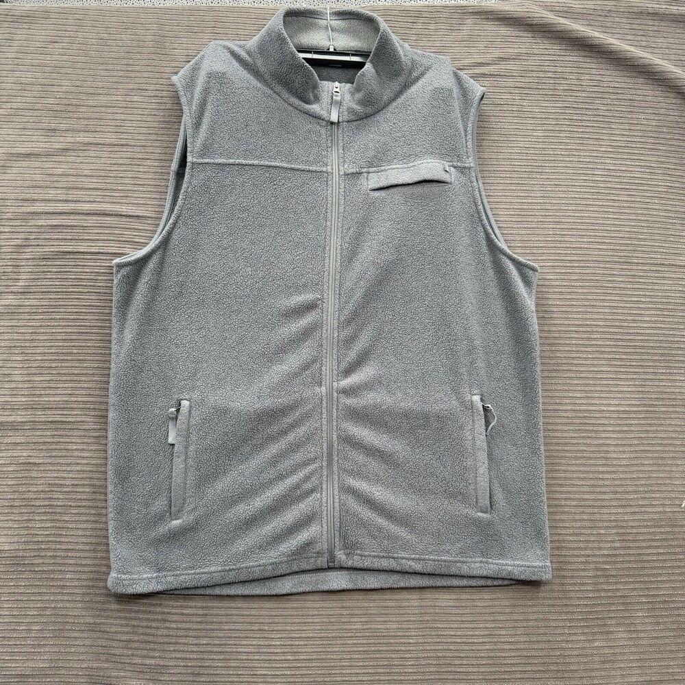 Free Fly Vest Men 3XL Gray Bamboo Outdoors Hiking Exploring Fishing Casual.